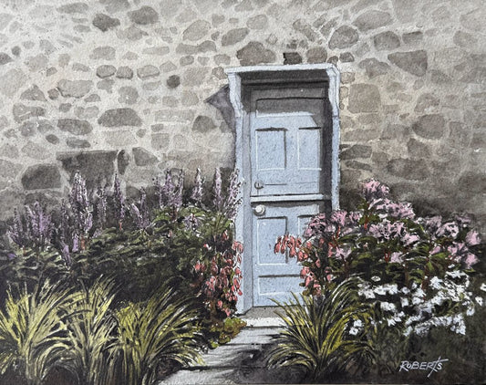 Secret Blue Door