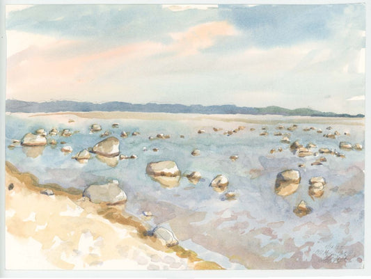 Morning Light at the Far End of Old Mission