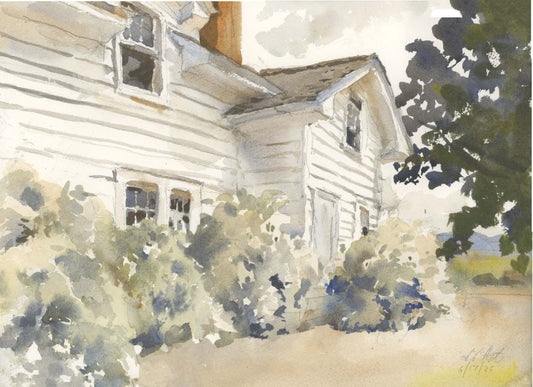 Overcast Day at the Carston Burfield House