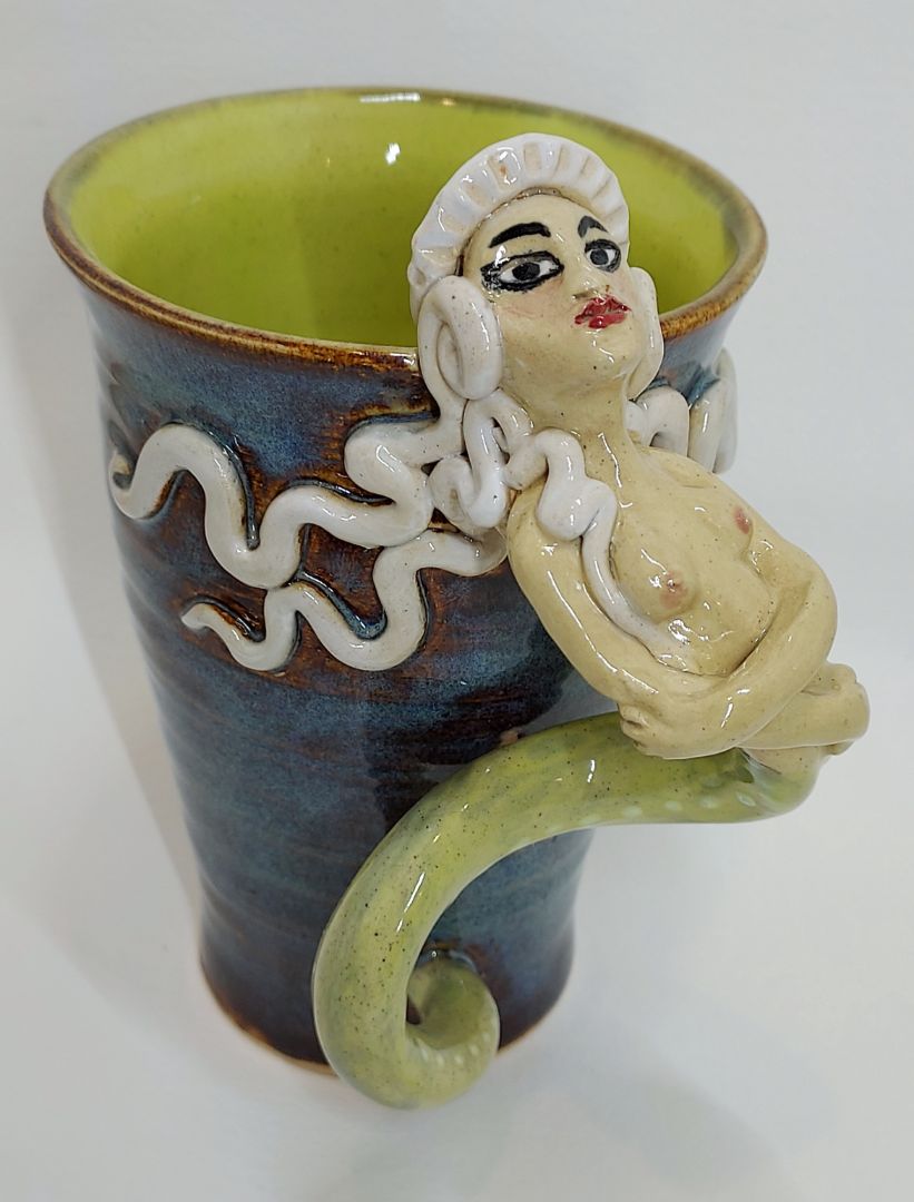 Blue Mermaid Siren Mug