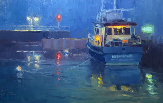 Calm in Blue