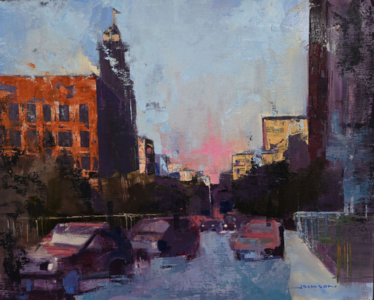 Front Street at Sunset