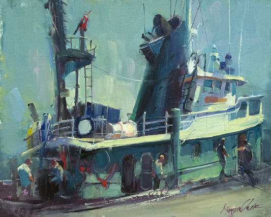 Morning on the Tug