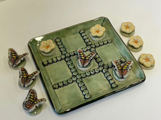 TicTacToe Flowers and Butterflies